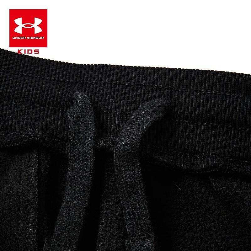 Under Armour Girls' Fleece Lined Single-Side Zipper Sport Pants