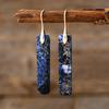 Luxury New High Quality Bohemian Natural Stone Geometric Earrings Earrings Light Luxury Xiyin, Popular Jewelry