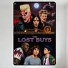 The Lost Boys Movie Tin Sign Vintage Horror Movie Poster Wall Decor for Home Bar Club Man Cave Decor