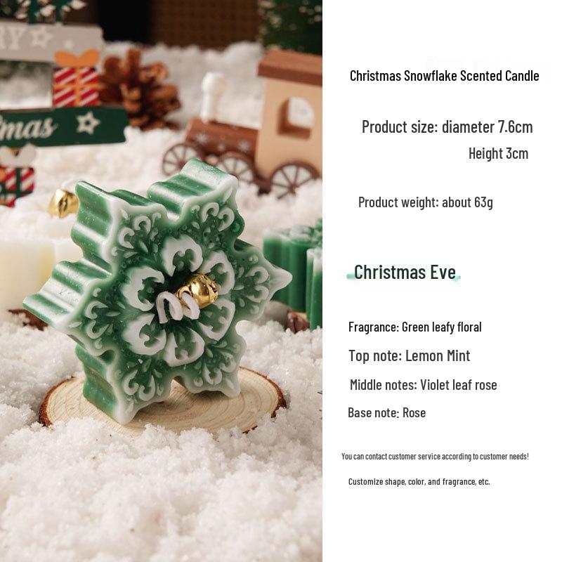 Christmas Tree-Shaped Scented Candle Ornament for Festive Decor