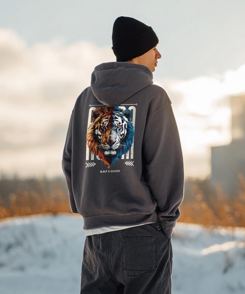 Ohpxgoodd Basura Fleece Zip-Up Hoodie