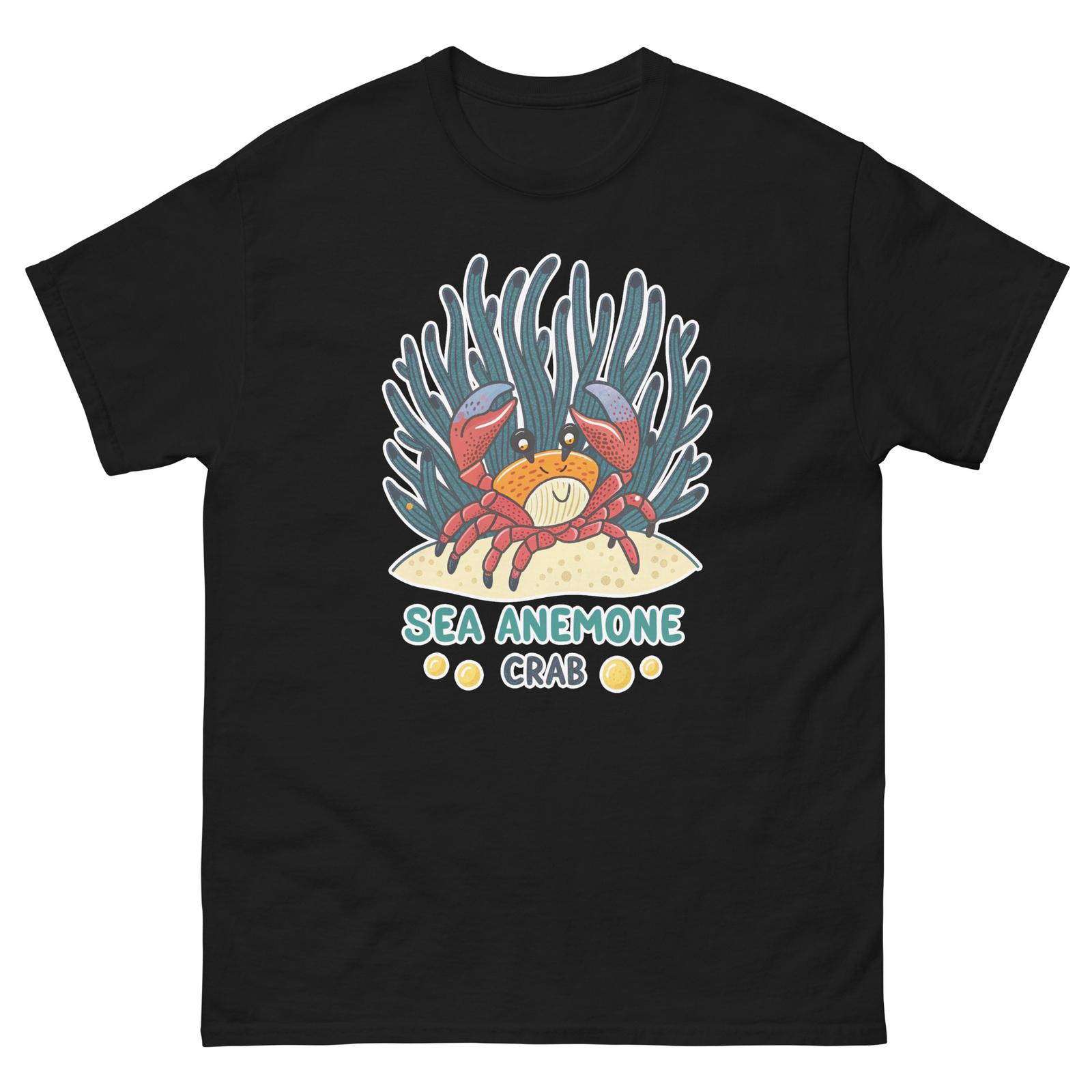 Sea Anemone Crab Ocean Beach Water Marine T-Shirt L