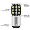 Motorcycle 1157 LED Brake Light BAY15D LED 64SMD DRL Water Flashing Strobe Reversing Parking Lamp Car Turn Signal Tail Lamp