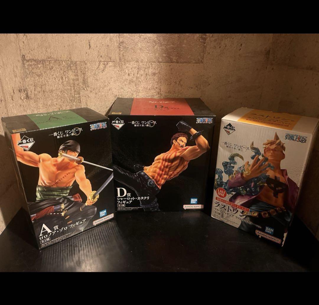 

[USED] One Piece Figures Zoro Katakuri Marco