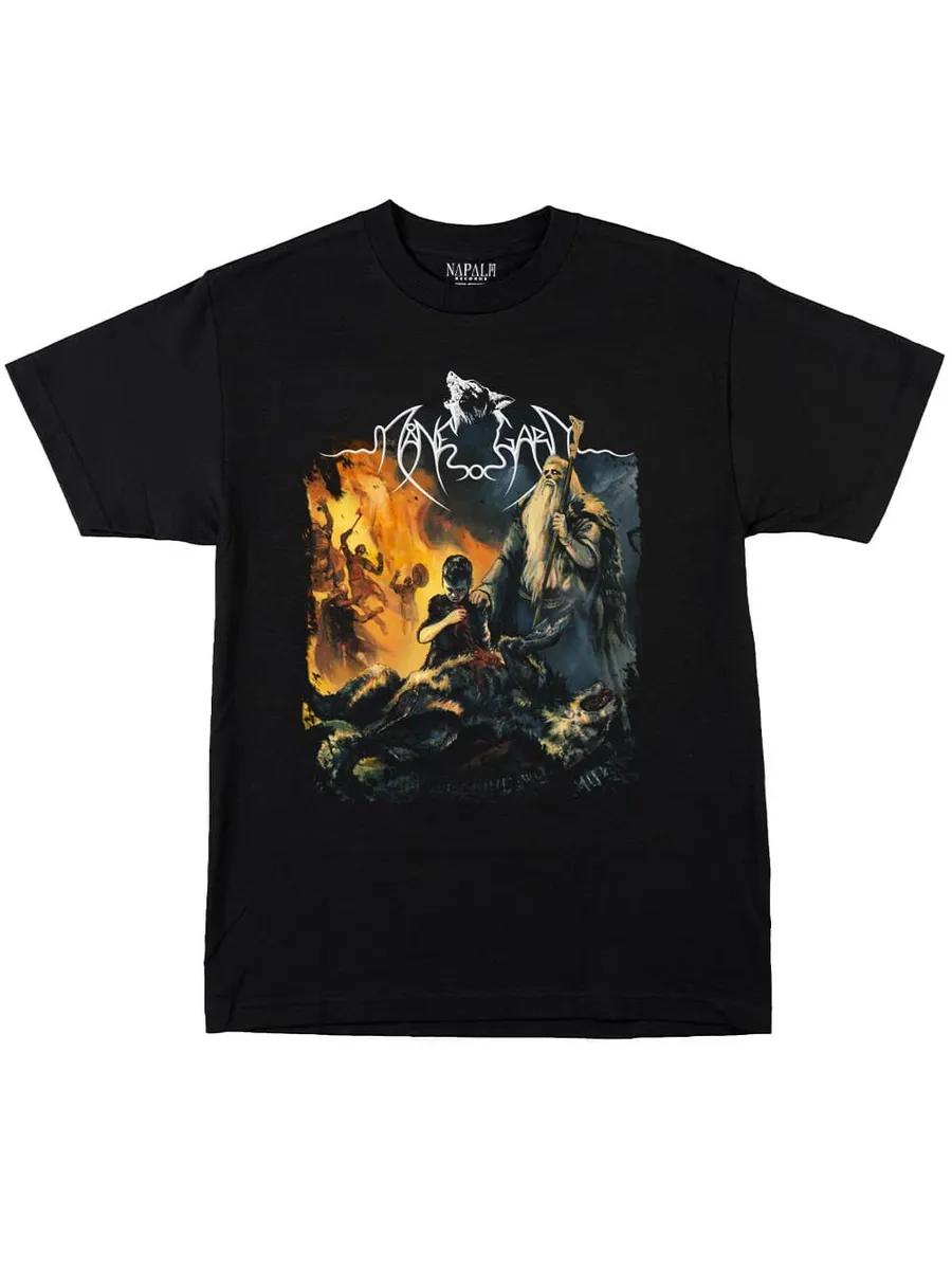 Men s MANEGARM Graphic T-Shirt, 100% Cotton Crew Neck Short Sleeve Tee, Casual Summer Top for Daily Wear and Gift 3XL