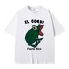 Bad Bunny EL COQUI Rana Stesso Stile Magliette Debi Tirar Mas Fotos Stampa Album Maglietta Uomo Donna Hip Hop Estate Maglietta Oversize