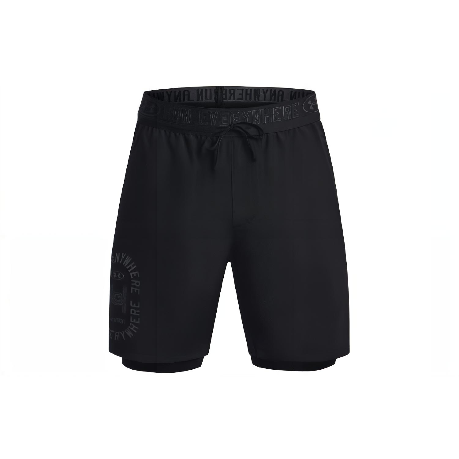 Шорты спортивные Under Armour Everywhere Мужские Черные Средние 1379294-001 L
