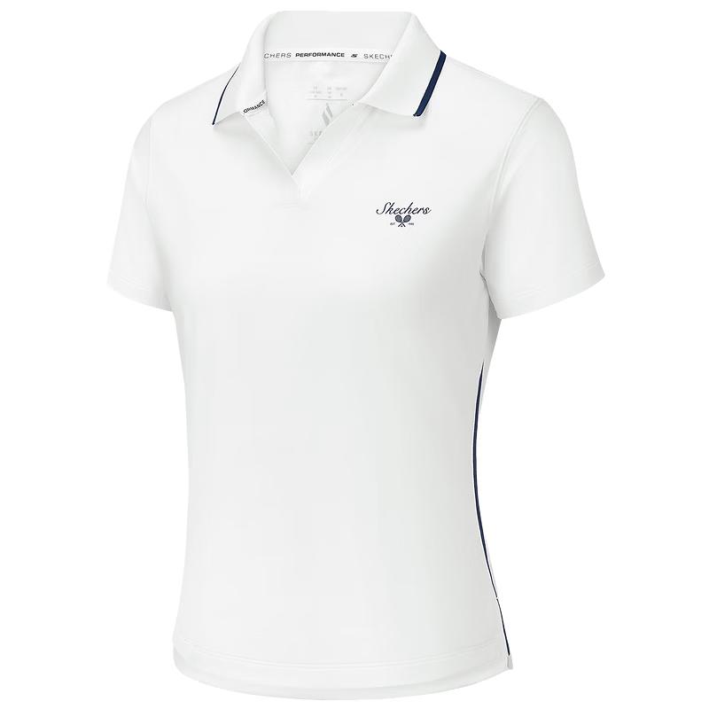 Skechers Women s Moisture-Wicking Slim Fit Polo Shirt XL