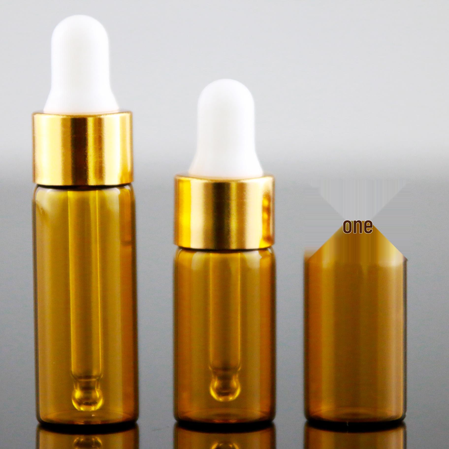 

5ml Glass Dropper Bottle for Essential Oils, Perfume, Reagents, and Samples 1ml Amber Glass
