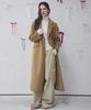 VIVACIOUS Bordo Handmade Wool Coat Camel
