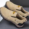 New Leather Waterproof Casual Shoes Large Size Walking Shoes