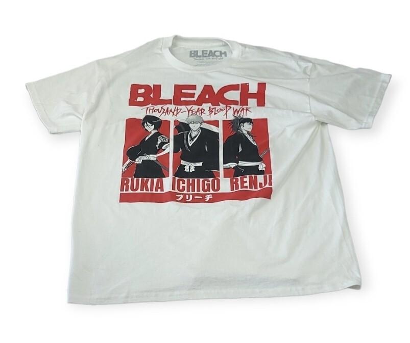 Футболка Bleach Аниме Размер L Shonen Jump Тысячелетняя Война Манга Ичиго Рукия Унисекс Футболка L