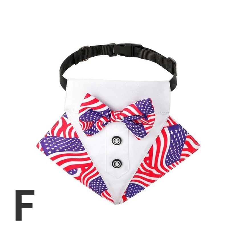 1 Stück Verstellbares Hunde-Tuxedo-Bandana-Halsband mit Fliege Schal Schwarz Haustier Hochzeit Formelles Kostüm für Welpen
