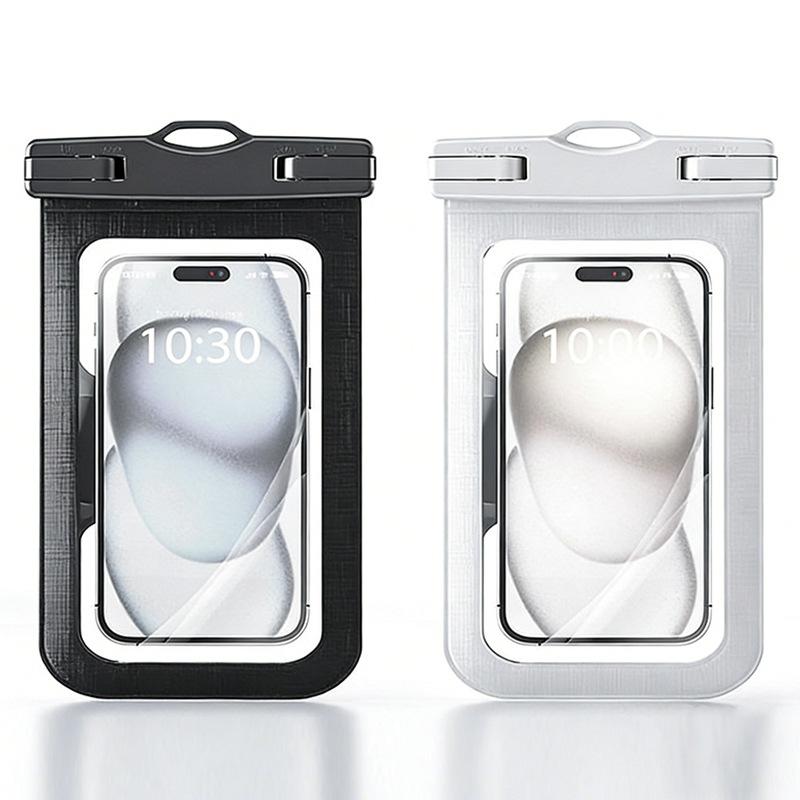 Mobile Phone Waterproof Bag - Touchscreen Waterproof for Swimming, Suitable for Diving, Seaside Drifting, Transparent Waterproof Cover