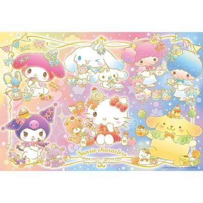 Beverly Beverly 150l 001 Sanrio Characters Glitter Snack Time [jigsaw Puzzle 150 Pieces]