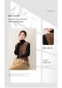 2025 A/W Women's V-Neck Cashmere Shawl Vest - Sleeveless Knit Outerwear for Layering