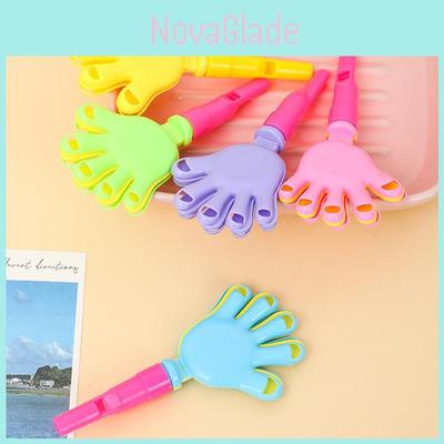 Plastic Twoinone Whistle Handclap Toy For Kids Party And Entertainment