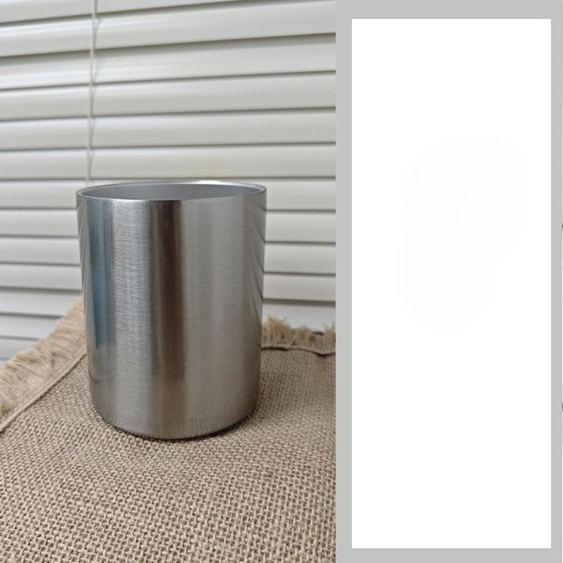 

Новая высококачественная двухслойная чашка из нержавеющей стали с музыкальным оформлением для собак, офисная соломенная кружка, студенческая женская кружка для воды, домашняя термокружка 350ml