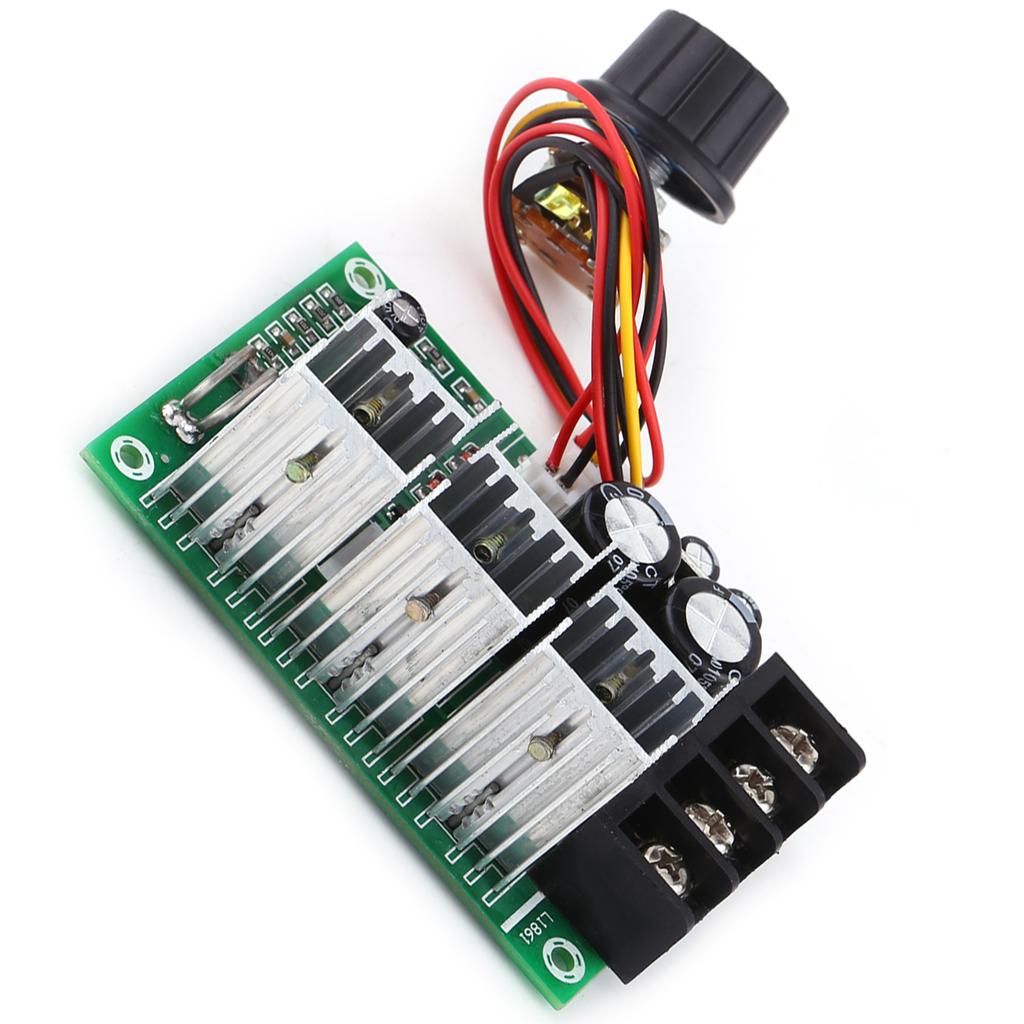 DC10 55V 40A Regulátor otáček kartáčového motoru Guvernér Deska s ochranou proti přetížení