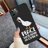 Cartoon Cute Goose Game Phone Case For iPhone 16 15 13 12 11 14 Pro Max 12 13 mini XR 15 16 Plus 16e Cover Shell