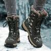 Winter Damen wasserdichte Wanderstiefel Wüstenstiefel Leichte Stiefel Robuste Kampfstiefel für Mädchen Stiefel