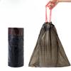 Automatic Drawstring Garbage BagThickened Portable for Household Use Large Black Plastic Bag for Kitchen and Dormitory