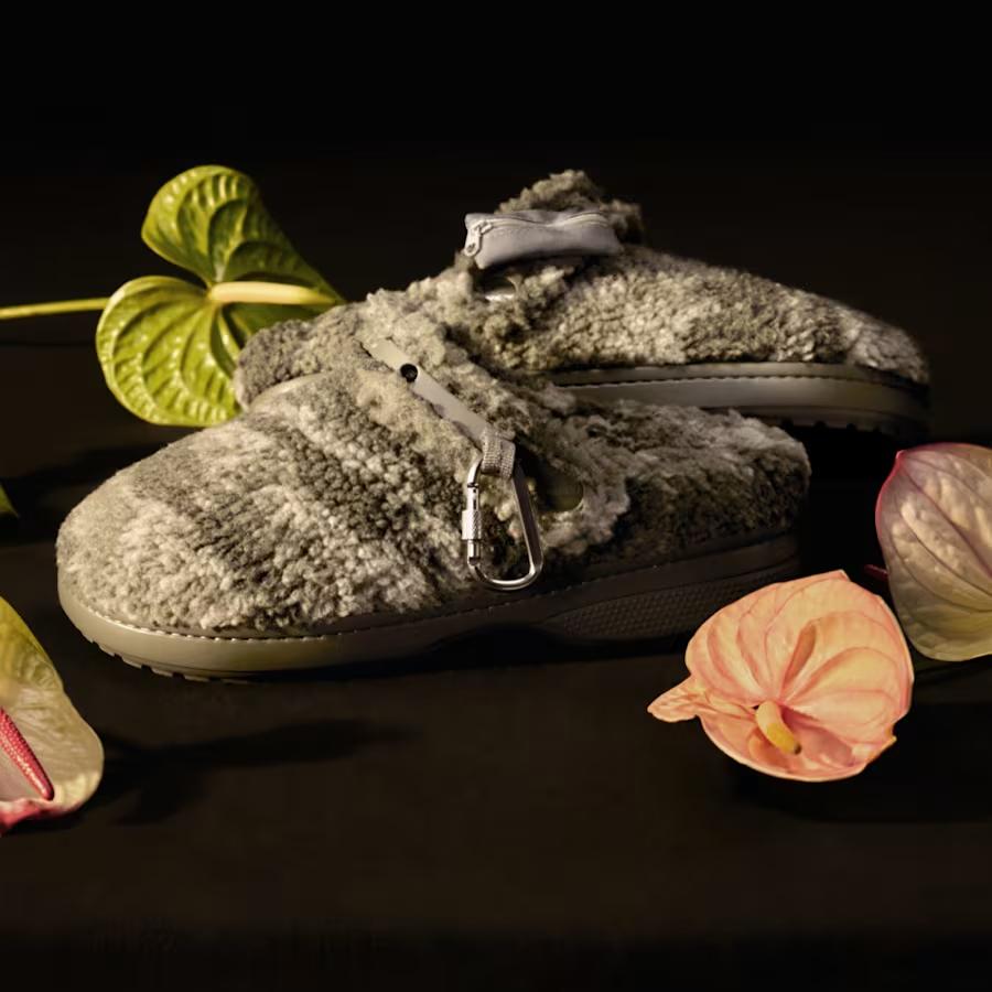 Hollister X Crocs Classic Clog Retro Fashion Low-Top Casual Shoes Unisex Shoes Green 211776-3J5