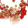 Year Wreath with Festive Accents