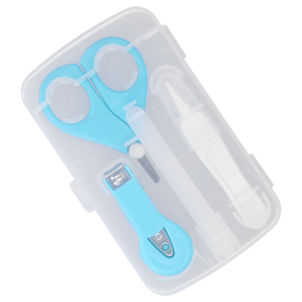 Baby Nail Kit Clipper Scissors Tweezers Nail File   Tools for Infant Manicure Pedicure
