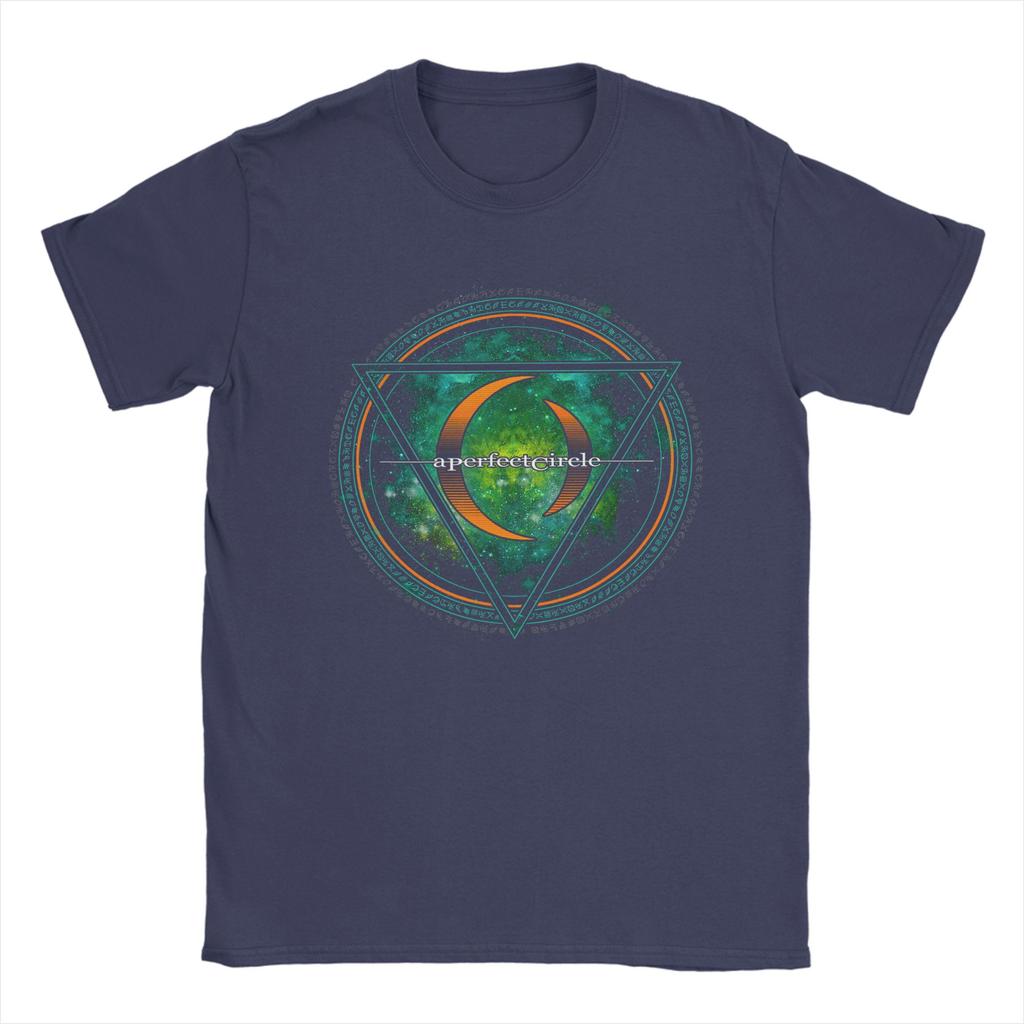 Unisexs TShirt A Perfect Circle Sigil Green Leisure Pure Cotton Tee Shirt Short Sleeve T Shirt Round Collar Clothing New Arrival