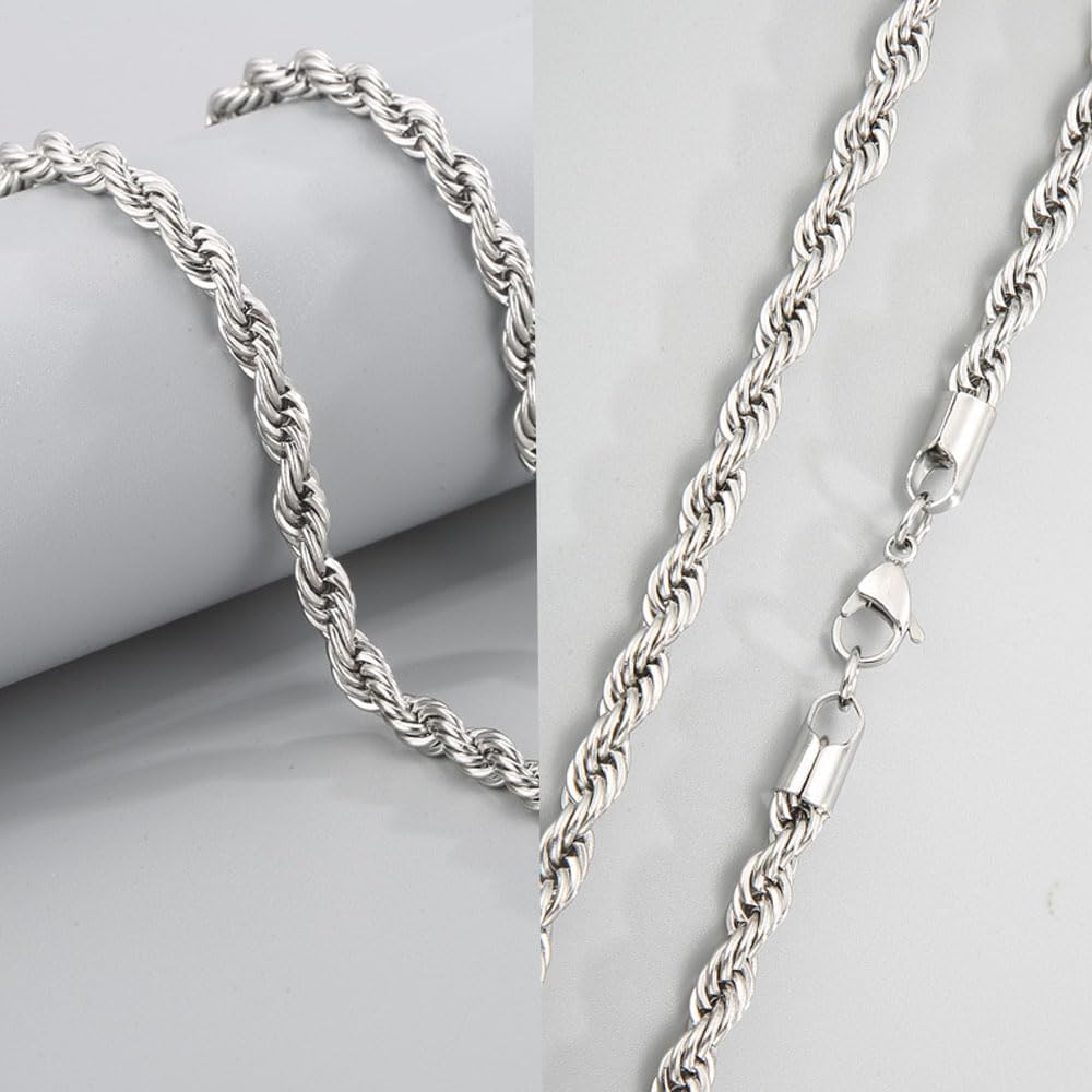 Necklace Adapter Pendant Compatible with Apple Watch, Twist Chain Tether IWatch Series 8/7/6/5/4/SE/9