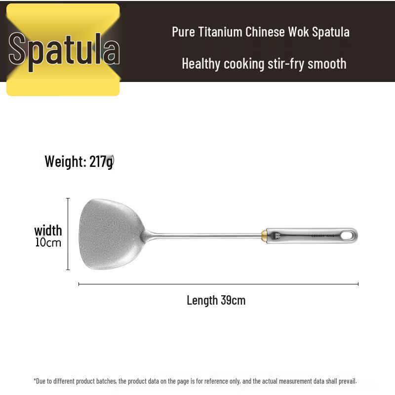 COOKER KING Pure Titanium Wok Spatula
