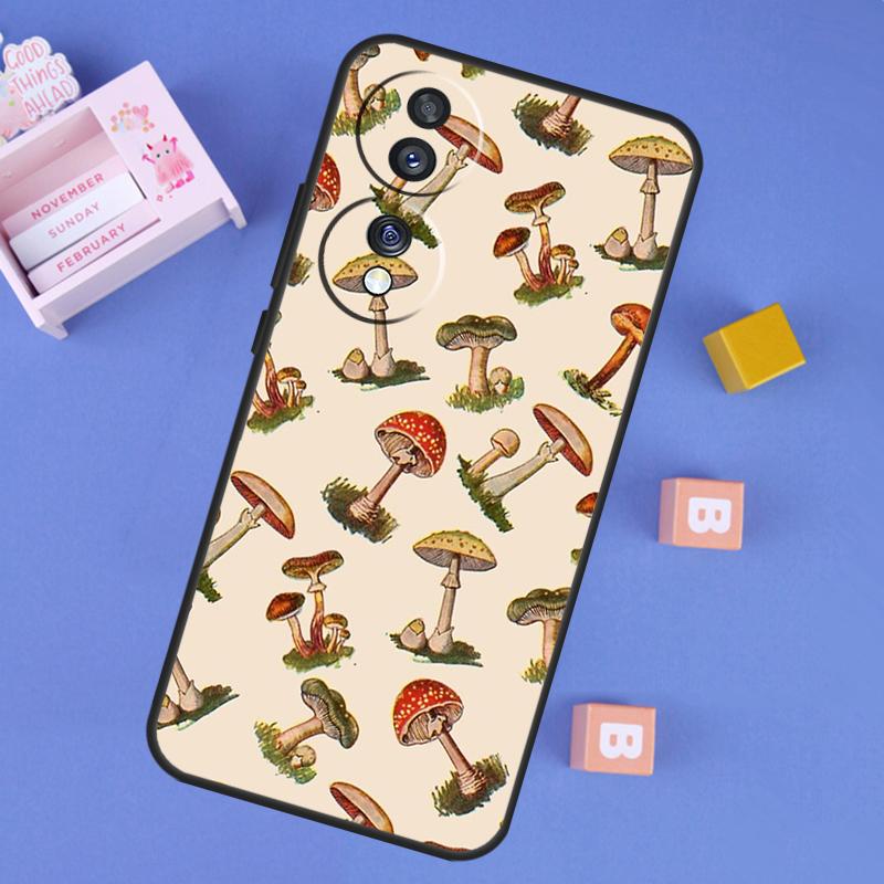 Mushroom Forest Case For Honor 200 400 Pro 50 70 90 Lite X9a X9b X9c X9d X8b X8c Win Magic 5 6 7 8 Pro Cover