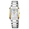 Citizen L Kvadrātveida korpusa pulkstenis Sudraba Eco-Drive EW5558-81D Sieviešu