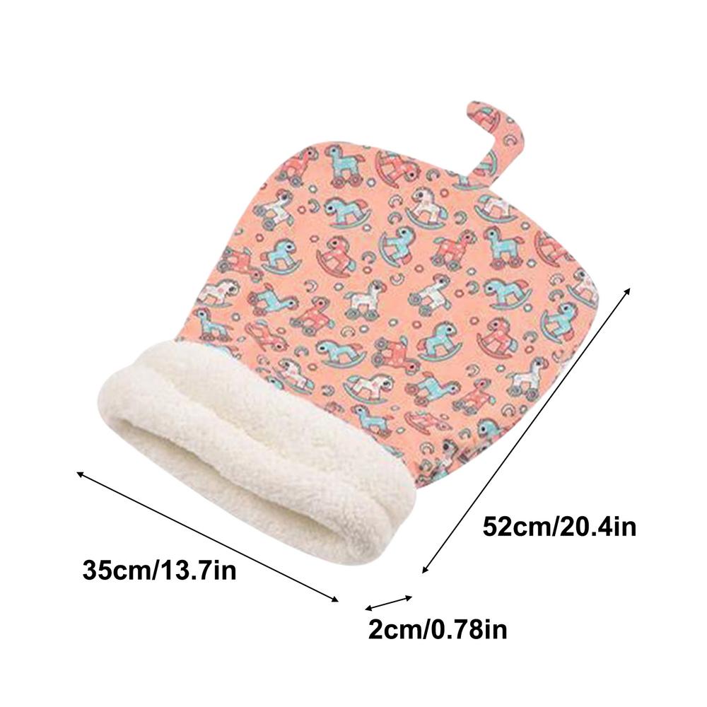 Cat Bed Cave Sleeping Bag Kitten Warming Pad Sack Bag Windproof Cat Sack Plush Puppy Cave Cushion for Cats Dogs Puppy Pets