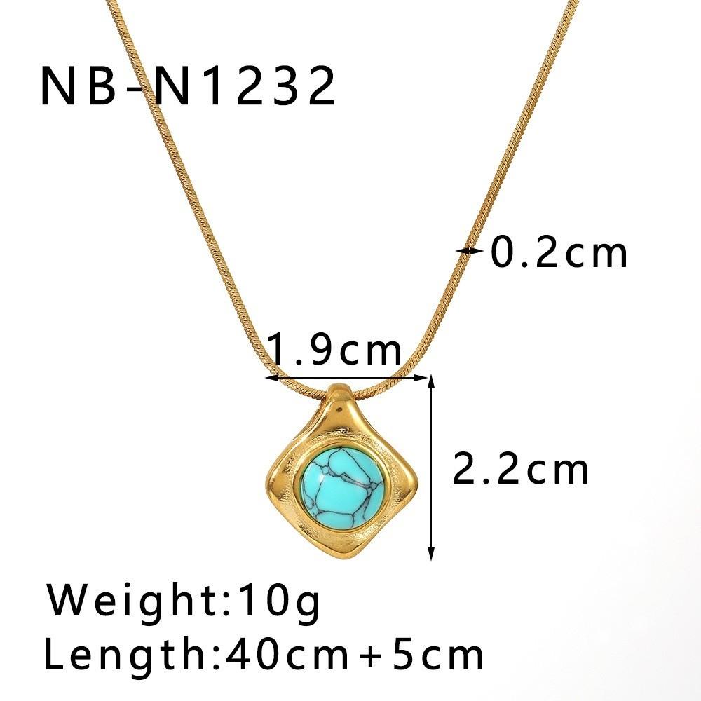 Gold Clavicle Chain Retro Style French Style Necklace New Pendant Necklace For Women