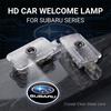 2pcs HD Led Welcome Light Car Door Projector Lamps Car Accessories For Subaru Forester SG5 SH SJ Impreza XV Legacy Outback WRX STI GC8 Tribeca