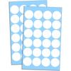 True-Ally 2000 Piece White Color 1 Inch/25Mm Round Dot Sticker Self Adhesive Labels Writable Surface For Kids Activity,