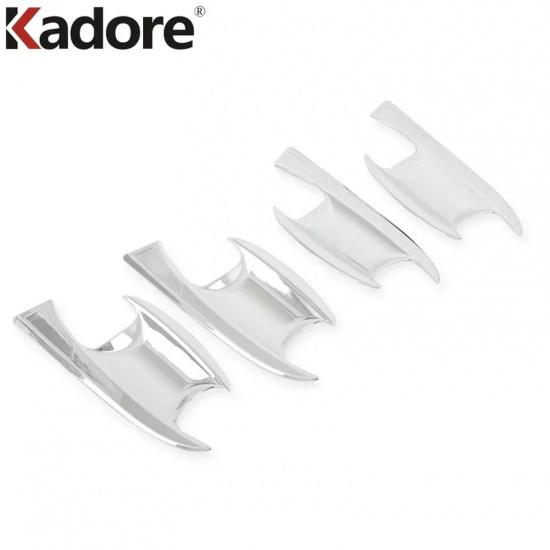 For Hyundai Palisade     2024 Chrome Car Side Door Handle Bowl Cover Trim Molding Overlay Accessories