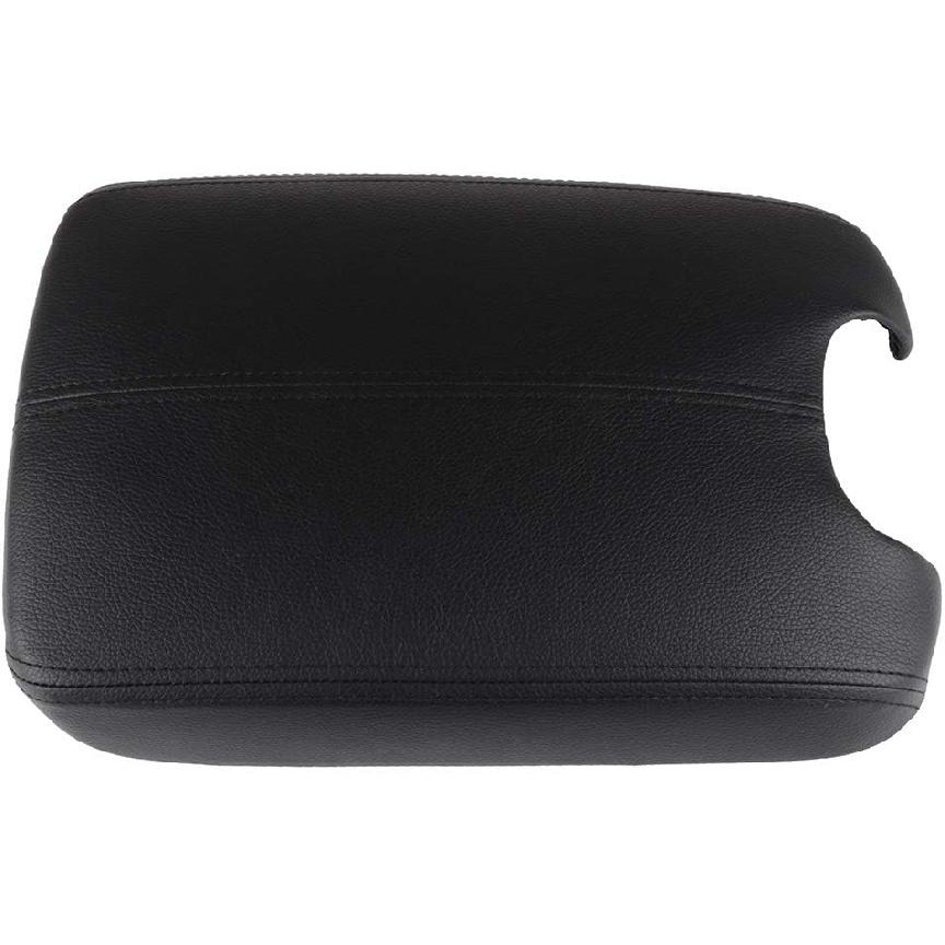 cciyu Center Console Armrest Cover Repacement Compatible with 2008 2009 2010 2011 2012 For Honda Accord Auto Leather Suture Console Lid Cover
