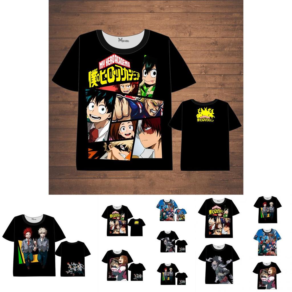 Stylish My Boku No Hero Academia T-shirt Man Women 3d Print With Summer Comfort