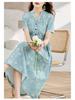 Floral Cotton & Linen Dress - 2025 New Summer Collection for Sophisticated Women