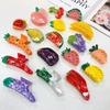 Fashion Hair Clip Lovely Fruit Claw Clip PonytailHolder Women Hair Accessories