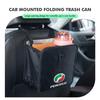 PU Leather Car Seat Back Organizer Storage Bag Auto Interior Accessories For Perodua Myvi Ativa Bezza Alza Silicone Facelift