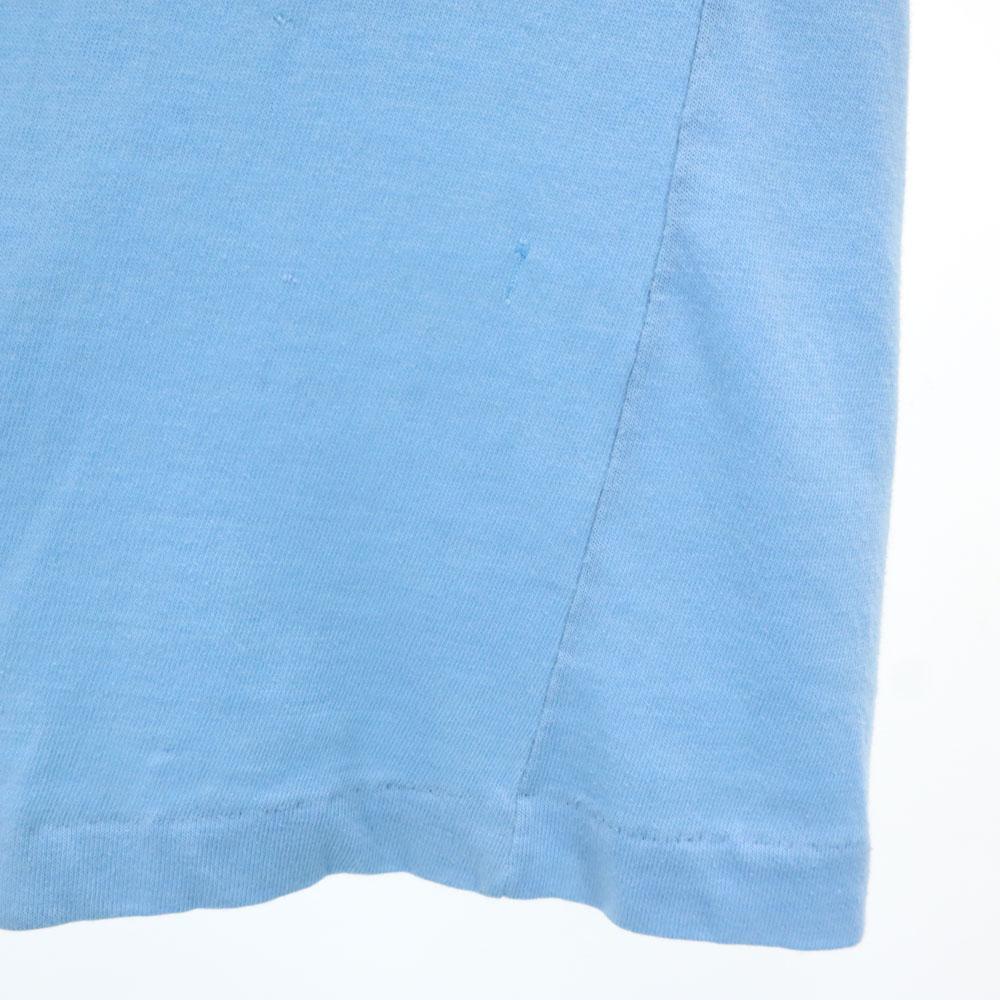 Canadian Plofile 70s vintage Short sleeve T-shirt M blue Men's Used