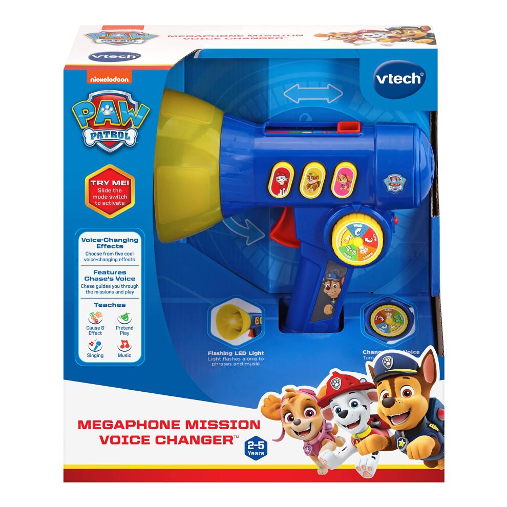 VTech PAW Patrol Megaphone Mission Voice Changer Blue 2 To 5 Years