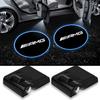 1/2Pcs LED Welcome Light Car Door Projector Lamps Car Accessories Stickers For Mercedes Benz AMG W204 W213 W205 W211 W212 W176