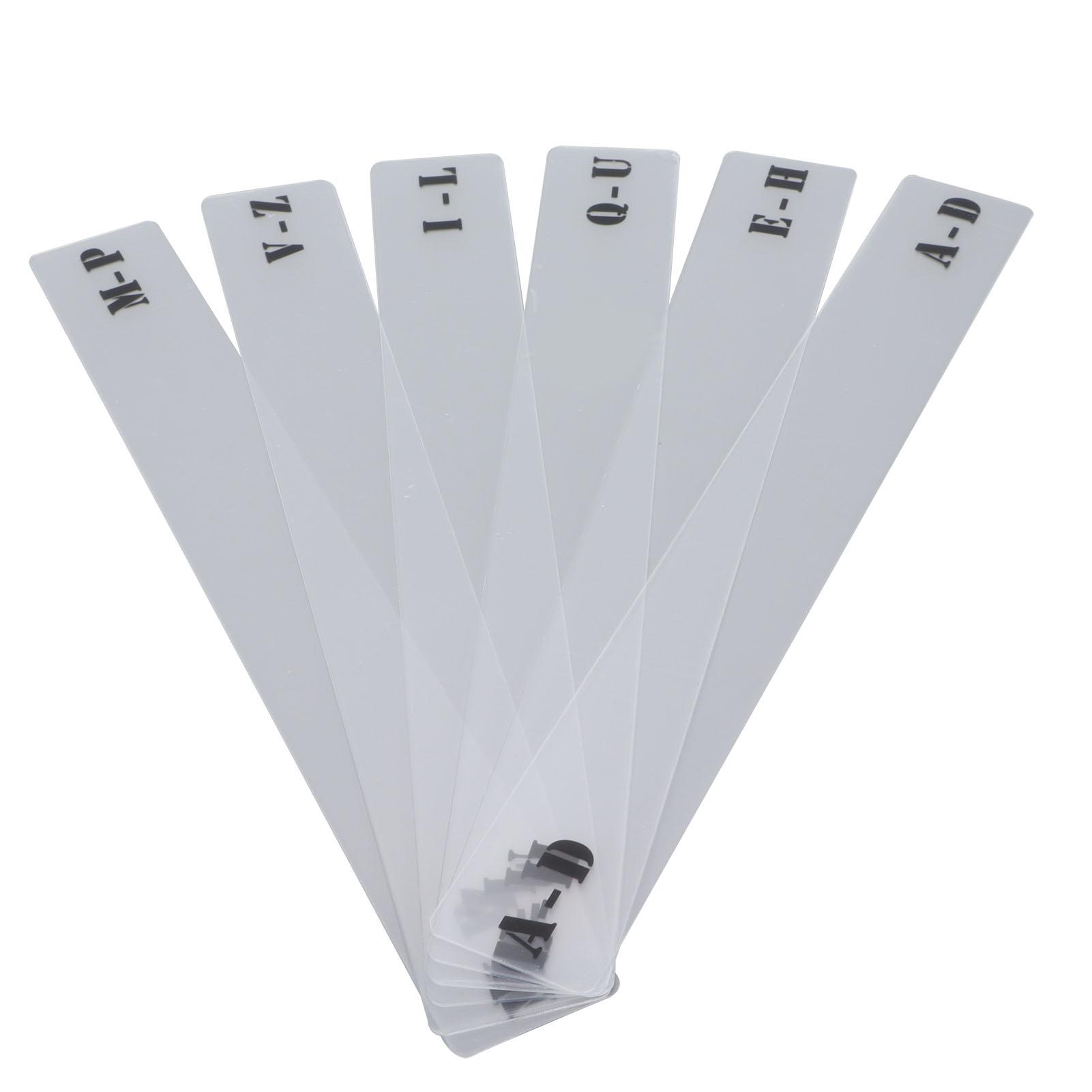 

GKR34B Vinyl Record Divider Card AZ Horizontal Label Record Organizer Index Card for Vinyl Record Shelf Storage