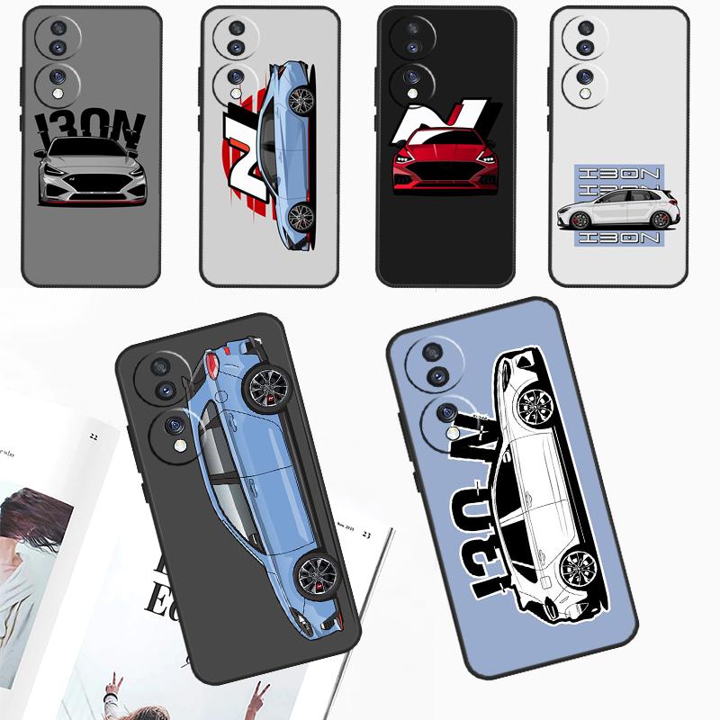 

Чехол I30N Cars для Huawei Nova 11i 8i 3i 11 Pro 10 9 SE 5T Y60 Y61 Y70 Y90 Y91 P20 P30 P40 Lite