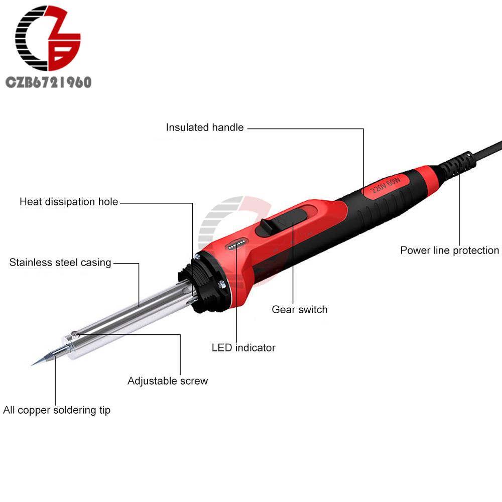 Plastic Soldering Iron AC 110V 220V Welding Welder for Bumper Kayak Repair with Rod Tips Wire Mesh Tin Wire US EU Plug 50Hz 60Hz